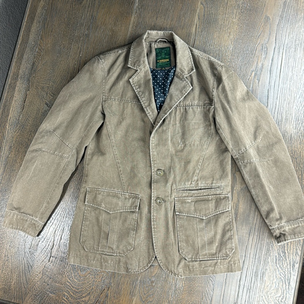 S.SQUARE™️ Men's Size M Spring/Fall Cotton Blazer